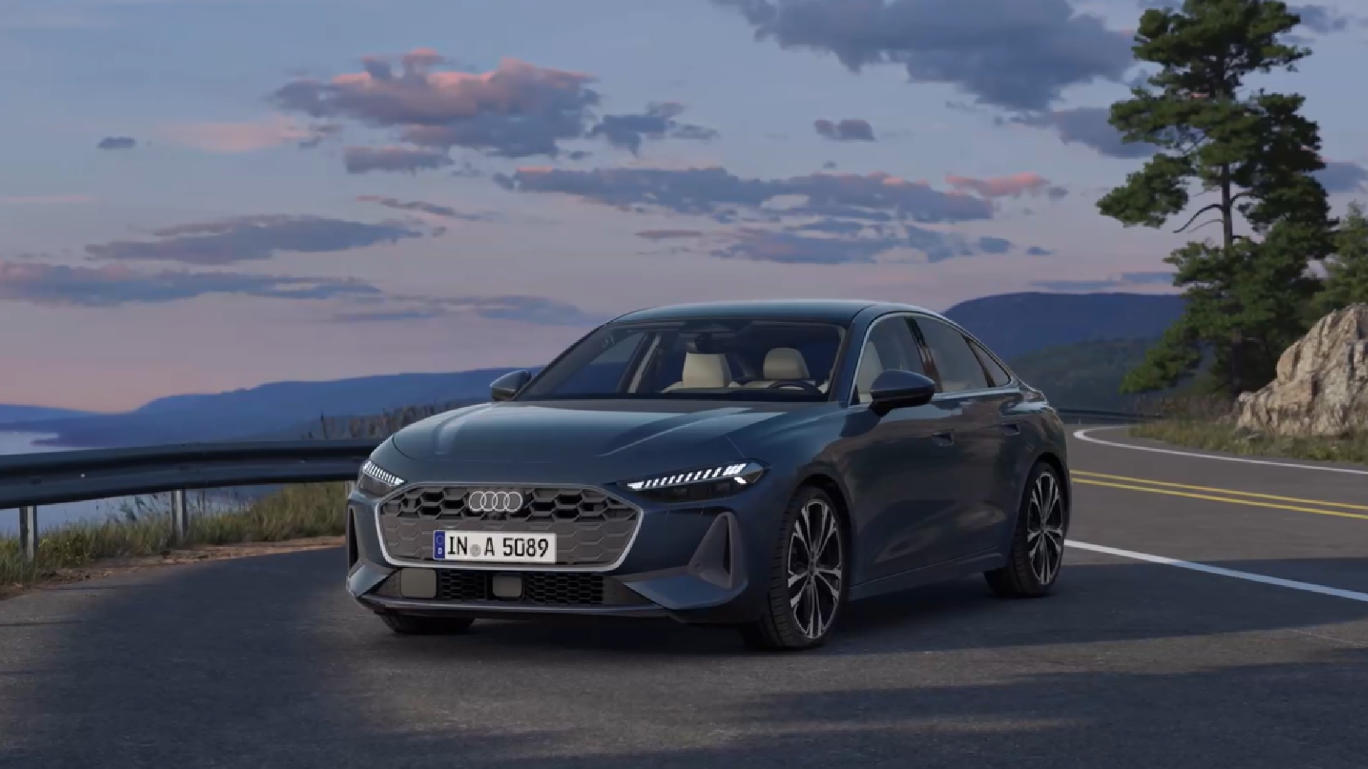 New A5 Sedan 2025. The Audi A4 is now the all-new Audi A5.